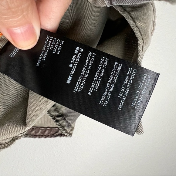 2/25 Anthropologie Montana Camo Buttondown Blouse Top Shirt Button Down - Picture 5 of 6